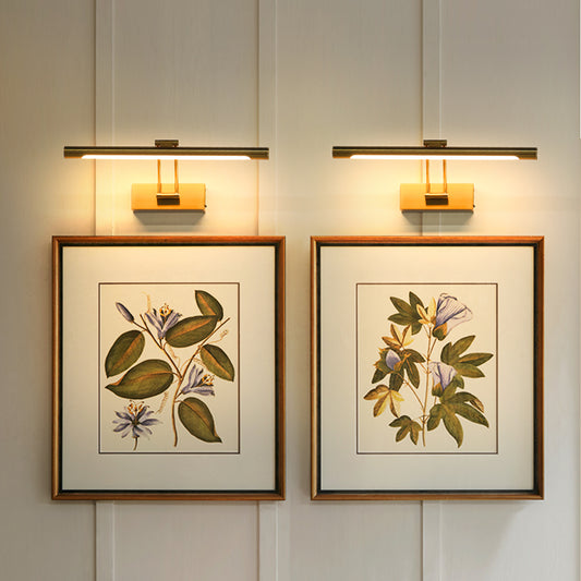 LAMPXURE Brass Battery Powered Wireless Picture Light