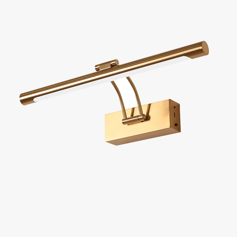 LAMPXURE Brass Battery Powered Wireless Picture Light